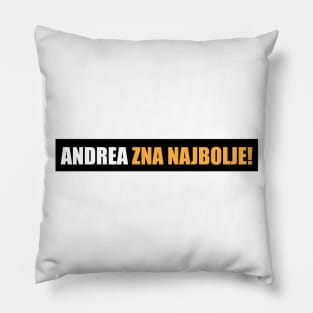 Andrea zna najbolje! Pillow