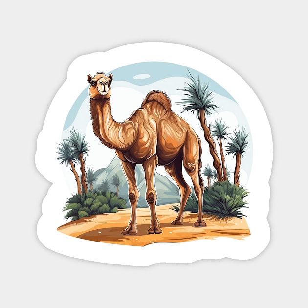 Desert Camel Magnet by zooleisurelife