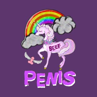 Unicorns, Rainbows & Penis! T-Shirt