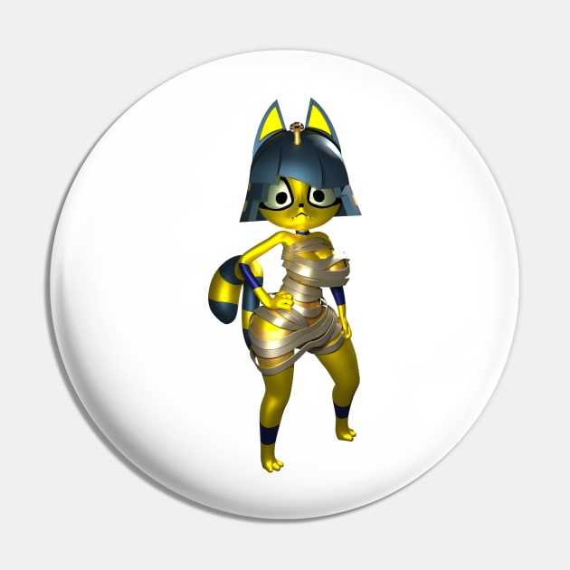 Bossy Ankha Pin by amithachapa