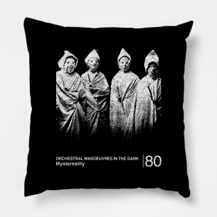 Mystereality / Minimalist Graphic Artwork Design Pillow