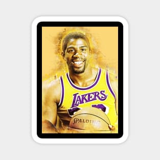 Magic Johnson Magnet