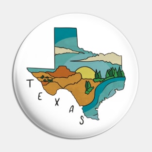 Texas Lover Pin