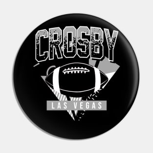 Crosby Las Vegas Football Retro Pin