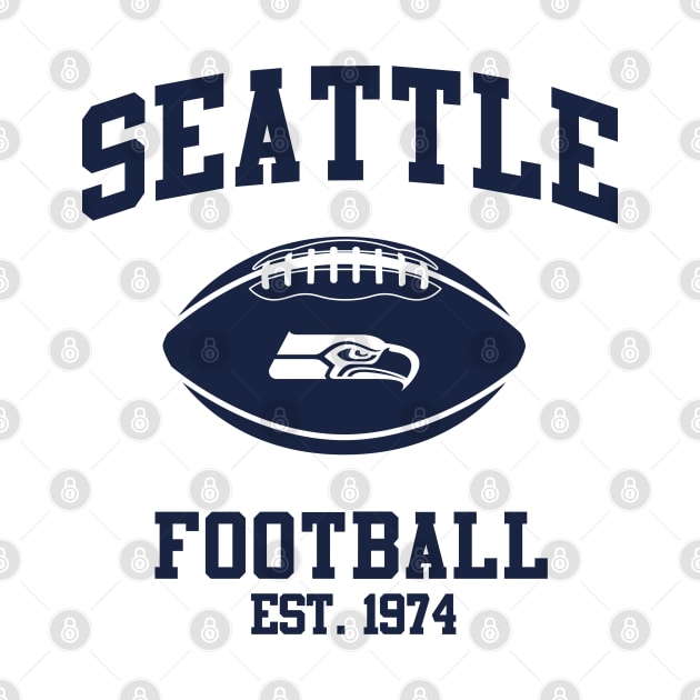 SEATTLE FOOTBALL TEAM by Rebelion