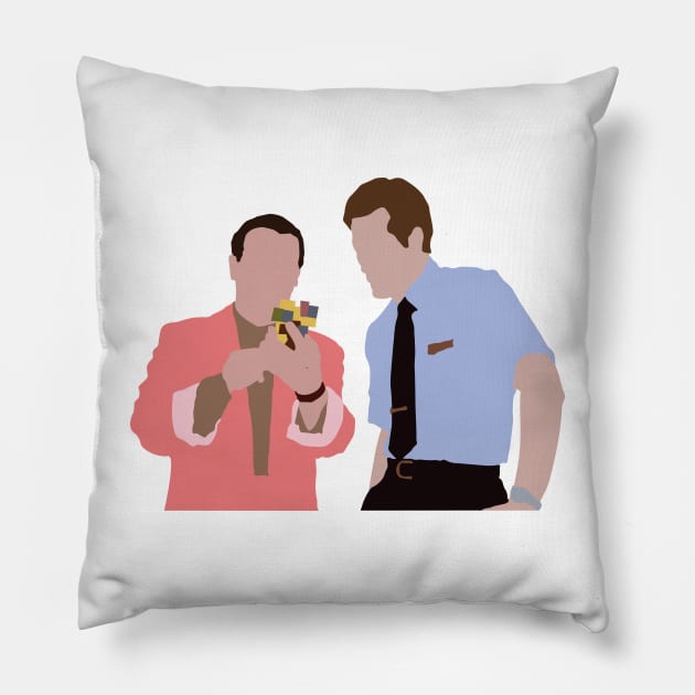 Quantum leap Pillow by FutureSpaceDesigns