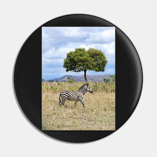 Nature Wildlife African Zebra Pin