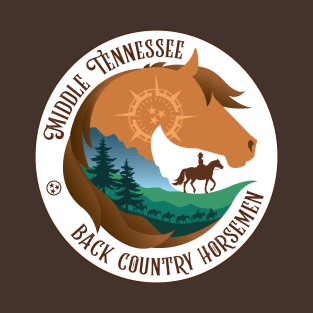 Middle TN Back Country Horsemen • Forest T-Shirt