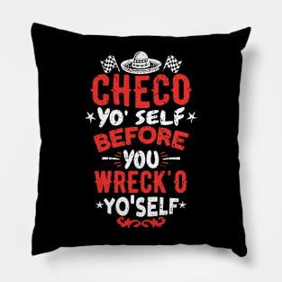 Checo Racing Advice Pillow