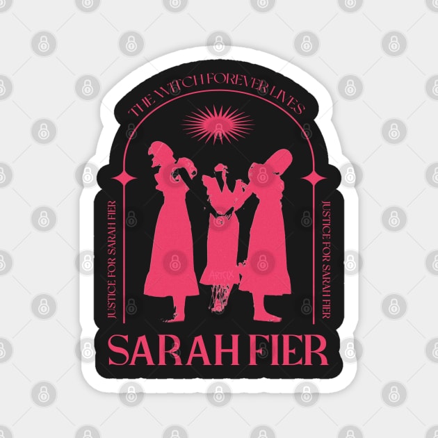 JUSTICE FOR SARAH FIER #02 Magnet by ARTCLX