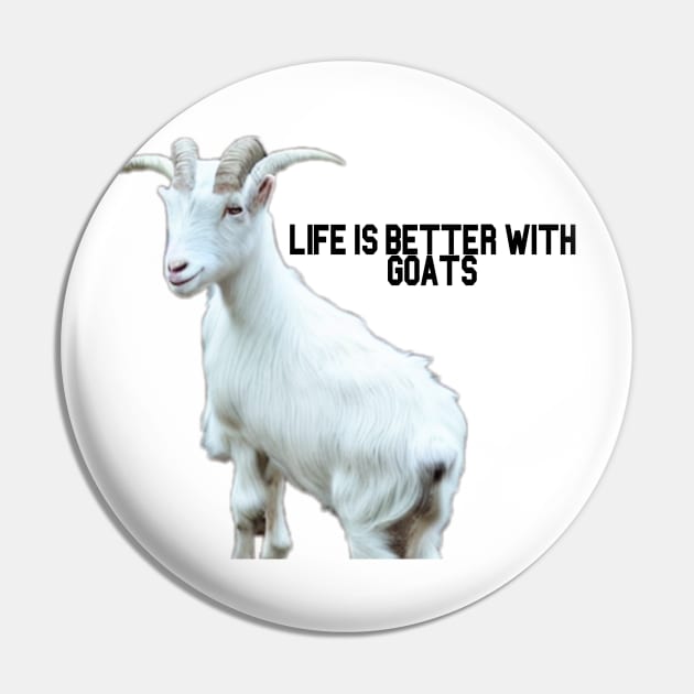 Goat Simulator Funny Pin by Trendy-Now