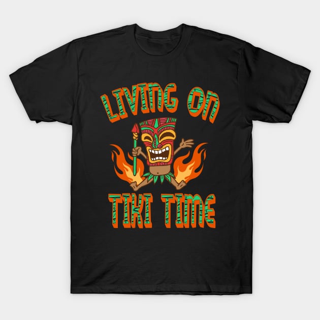 Tiki Time Shirt, Tiki Mug Luau Party Tee Tiki Time Shirt, Tiki Mug Luau Party Tee
