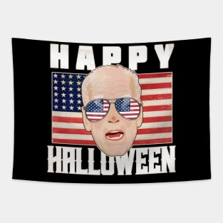 Joe Biden 4th of July Happy Halloween Independence Day Tapestry