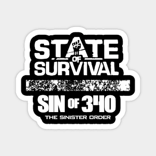 Sin of 340 (The Sinister Order) Magnet