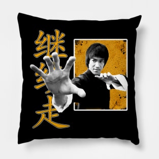 Lee Legend Jeet Kune Do Movie Bruce Be Water Pillow