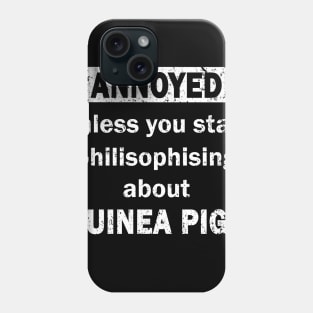 Guinea Pig Species Babies Meditating Saying Phone Case