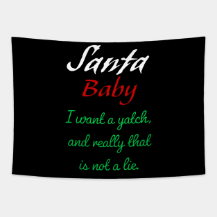 Santa Baby Tapestry