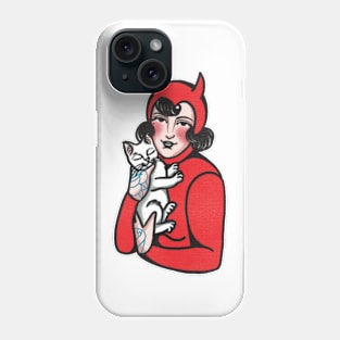 Cute but Evil v3 Phone Case