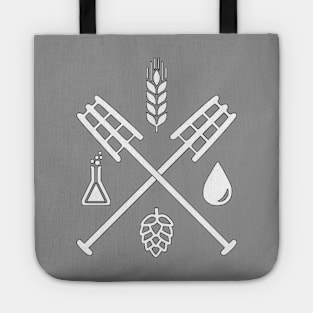 Beer Ingredients Dueling Paddles [Light] Tote