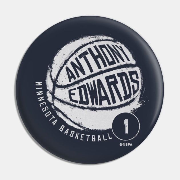 Anthony Edwards Minnesota Basketball Pin by TodosRigatSot