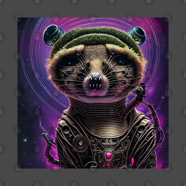 Possum Alien Astronaut by alcoshirts