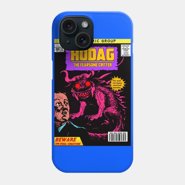 HODAG cryptid comic Phone Case by theanomalius_merch