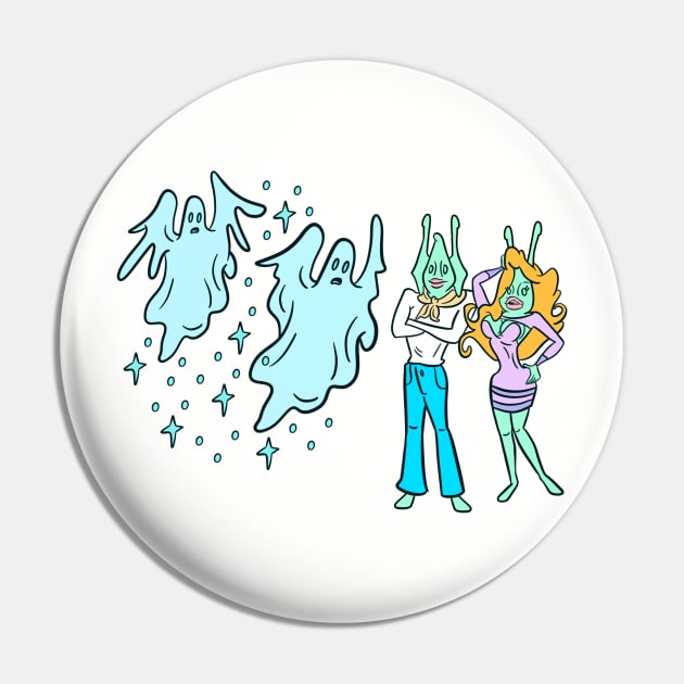 Gilly Ghost Hunter Mystery Team Pin by Sasha Banana 