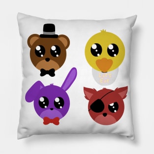 chibi freddy and friends Pillow