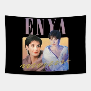 Enya 90s Aesthetic Tapestry