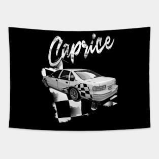 Bubble Race Flag Caprice Tapestry