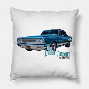 1965 Dodge Coronet 440 Convertible Pillow