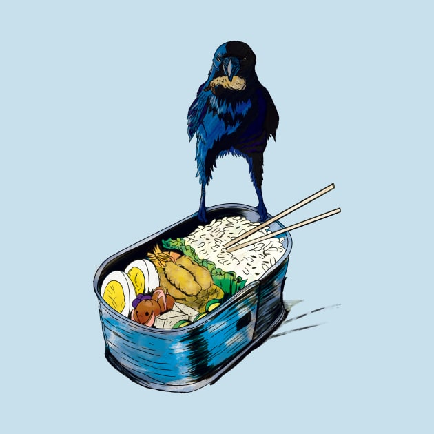 Bento crow by Shadowsantos