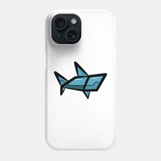 Geometric Shark Phone Case