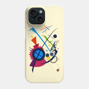 Modernism in the style of Kandinsky Phone Case