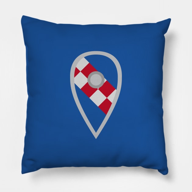 Civilization emblems - Sicilians Pillow by Koyaanisqatsian