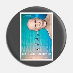 Being John Malkovich alternative movie poster Pin