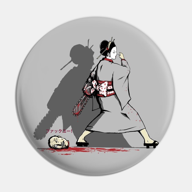 Gore Geisha Pin by pigboom