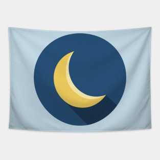 moon icon. Tapestry