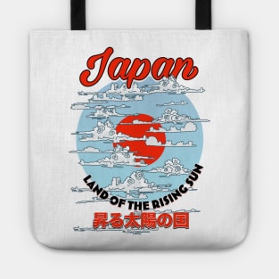 Japan Land of the rising sun Tote