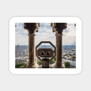 View of the Eiffel Tower from Sacre Coeur Magnet