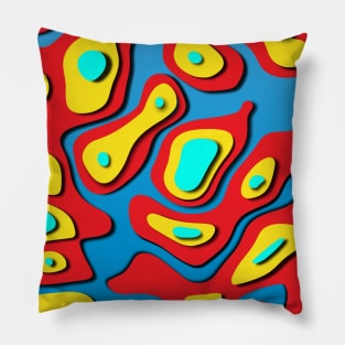 Abstract Candy Art Pillow