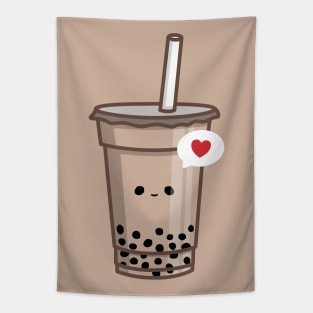 Bubble Tea Love Tapestry