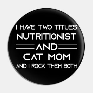 nutritionist Pin