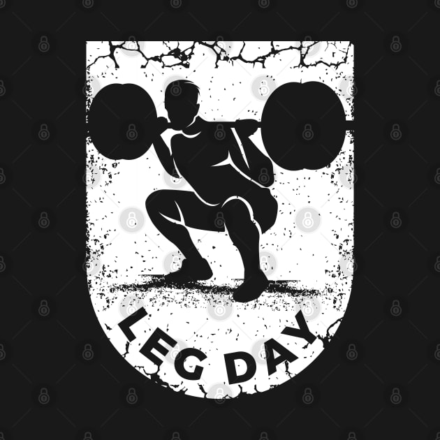 Weightlifting Tshirt for a Gym Enthusiast with Workout Icon by AlleyField