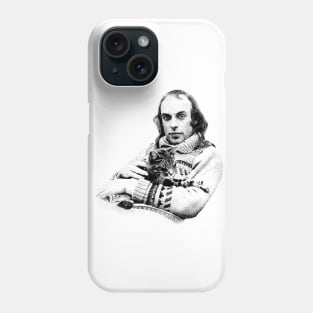 Brian Eno & His Cat Phone Case