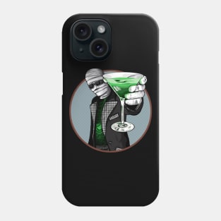 The Invisible Man drinks Absinthe Phone Case