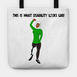 This Is What Disability Looks Like Amputee Tote