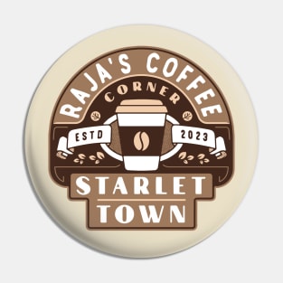 Starlet Town Coffee Emblem Pin