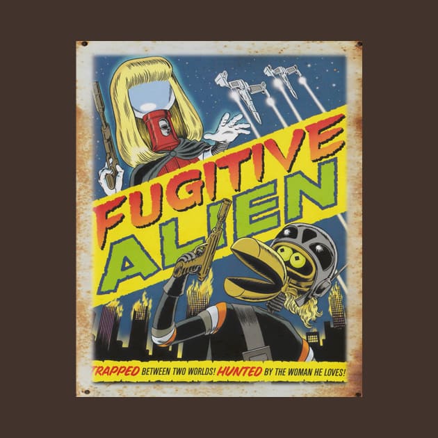 Mystery Science Rusty Barn Sign 3000 - Fugitive Alien by Starbase79