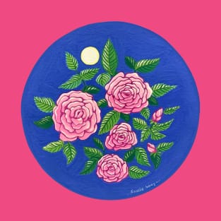 Moonlit Roses T-Shirt